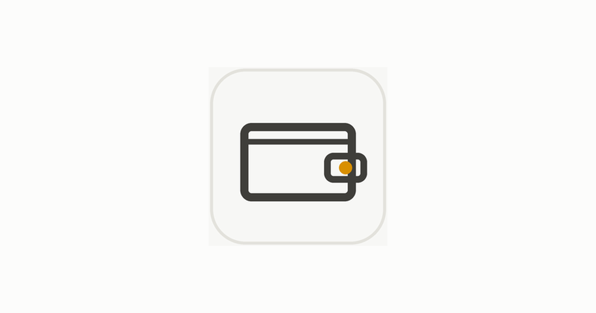 ウォレットを表す自作ピクトグラム（財布の絵）